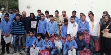 مدرسة فلسطين تكرّم الطلاب الناجحين ‎