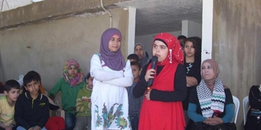 زيتونه نانوم تنظم لقاء تربوي ومسابقة بالثقافة الوطنية الفلسطينية بمناسبة يوم الارض