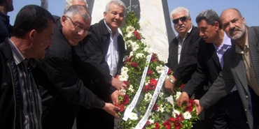 اكاليل في الذكرى" 66 " لولادة حزب البعث العربي الأشتراكي والـ " 44" لأنطلاقة جبهة التحرير العربية