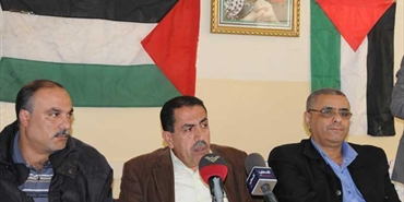 مؤتمر صحفي للفصائل الفلسطينية واللجان الشعبية في مخيم البداوي