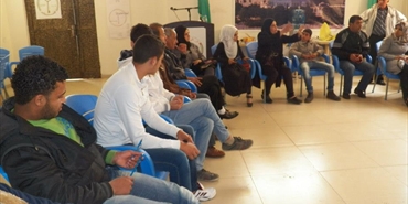 يوم مفتوح للجنة تحسين مخيم الرشيدية