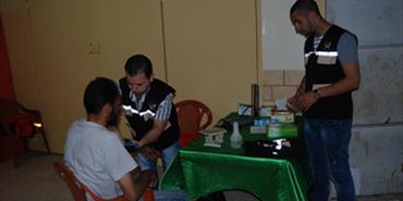 جمعية الشفاء للخدمات الطبية والإنسانية تقيم يوماً صحياً مفتوحاً للاجئين الفلسطينيين من سوريا الى لبنان