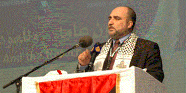 تعزية من مدير عام مركز العودة الفلسطيني الأستاذ ماجد الزير إلى الأمين العام لمؤتمر فلسطينيي أوروبا الأستاذ عادل عبدالله