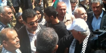 تكريم شهداء العودة على الحدود الفلسطينية اللبنانية
