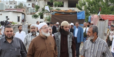 الشيخ خطاب في ذكرى النكبة : لإغاثة النازحين وإعمار نهر البارد