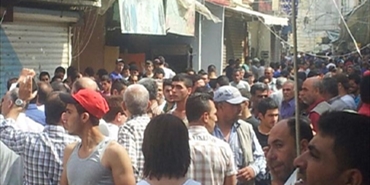وقف اطلاق النار بالقوة الشعبية في عين الحلوة