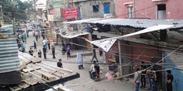 اضراب عام في مخيم عين الحلوة احتجاجاً على الاشتباكات المسلحة