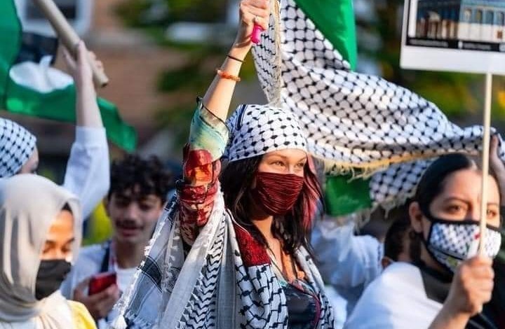 بيلا حديد: مستعدة لخسارة مهنتي ولن أتوقف عن دعم فلسطين