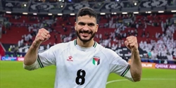 حملة تحريض تستهدف لاعب منتخب فلسطين حامد حمدان بعد أدائه أنشودة وطنية