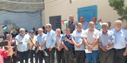 اعتصام في مخيم البداوي يطالب "أونروا" بإعادة المساعدات النقدية وتحمل مسؤولياتها تجاه اللاجئين