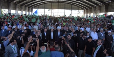 جماهيري حماس يشكر أبناء شعبنا الفلسطيني الذين شاركوا في الاحتفال الوطني الكبير بحضور القائد هنية