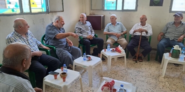 جماهيري حماس يزور روابط وفاعليات في مخيم الرشيدية