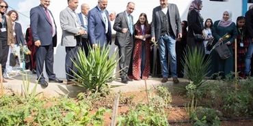 «الأونروا» و«الاتحاد الأوروبي» يفتتحان أول حديقة مدرسية في الضفة