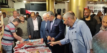 مؤسسة العودة الفلسطينية "جذور" تُشارك في "معرض التراث الوطني الفلسطيني" في بيروت