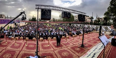 مهرجان جماهيري في مخيم البقعة الأردن للتأكيد على حق العودة