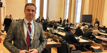 مركز العودة يشارك في اللقاء مع مدير عام الأمم المتحدة بجنيف
