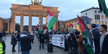 اعتصام تضامني مع القدس والأسيرات في برلين الألمانية