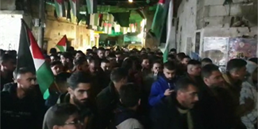 مسيرات حاشدة في مخيمات لبنان احتفالاً بعملية القدس الفدائية