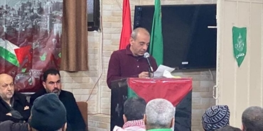 اللجنة الشعبية في مخيم نهر البارد تشارك في اللقاء الشعبي لجماهيري حماس