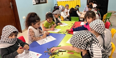 "براعم الطوفان والعودة".. أطفال برج البراجنة يحيون النكبة ويدعمون غزة