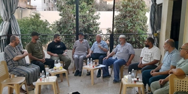 وفد من لجنة الدفاع عن حقوق اللاجئين يزور مخيم نهر البارد ويؤكد دعم المخيم الجديد