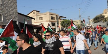 آلاف الفلسطينيين يحيون ذكرى هبة أكتوبر في سخنين