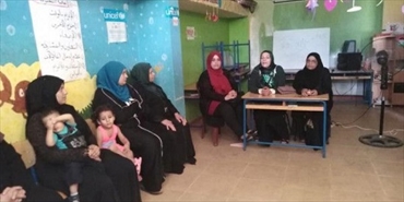 الاتحاد العام للمراة الفلسطينية ينظم ندوة سياسية في مخيم نهر البارد