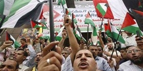 مظاهرات برام الله احتجاجا على الفلتان الأمني