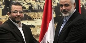 قنديل يلتقي هنية ويتفقـد جرحى العدوان