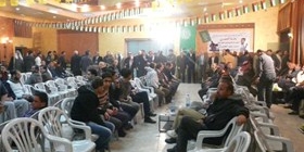 الآلاف يؤمون بيت عزاء الشهيد الجعبري بالخليل