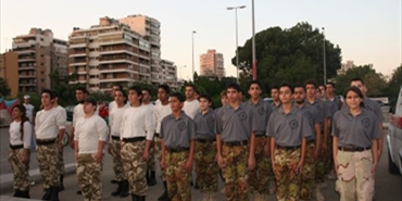 تخريج دورة الدفاع المدني اللبناني والفلسطيني - 7 صور