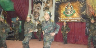 الهيئة النسائية في حركة حماس تقيم احتفالاً بمناسبة انطلاقتها الـ 23 في عين الحلوة