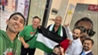 «عيد فيراوي».. لاجئ فلسطيني من لبنان ينشط لدعم القضية الفلسطينية في مونديال قطر
